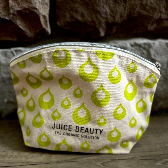 Juice Beauty Handbags - Juice beauty cosmetics bag, brand new, medium sized, recycled cotton